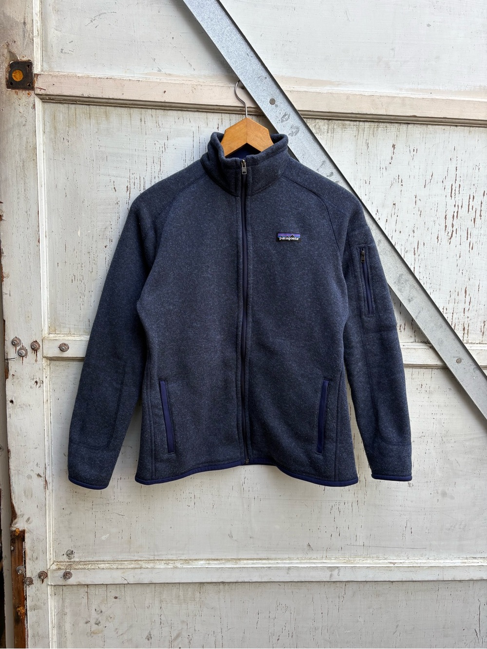 Patagonia Navy Women’s Full-Zip Better Sweater Fleece Jacket Sweatshirt Size M